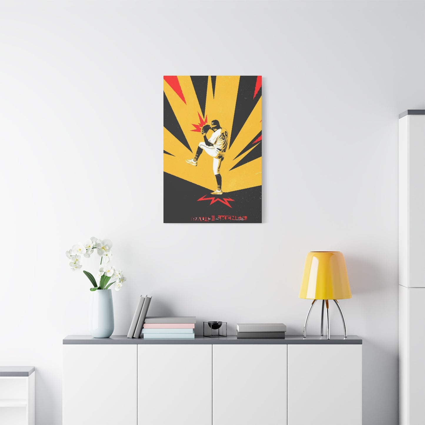 Baseball Game Play Poster Wall Art & Canvas Prints
