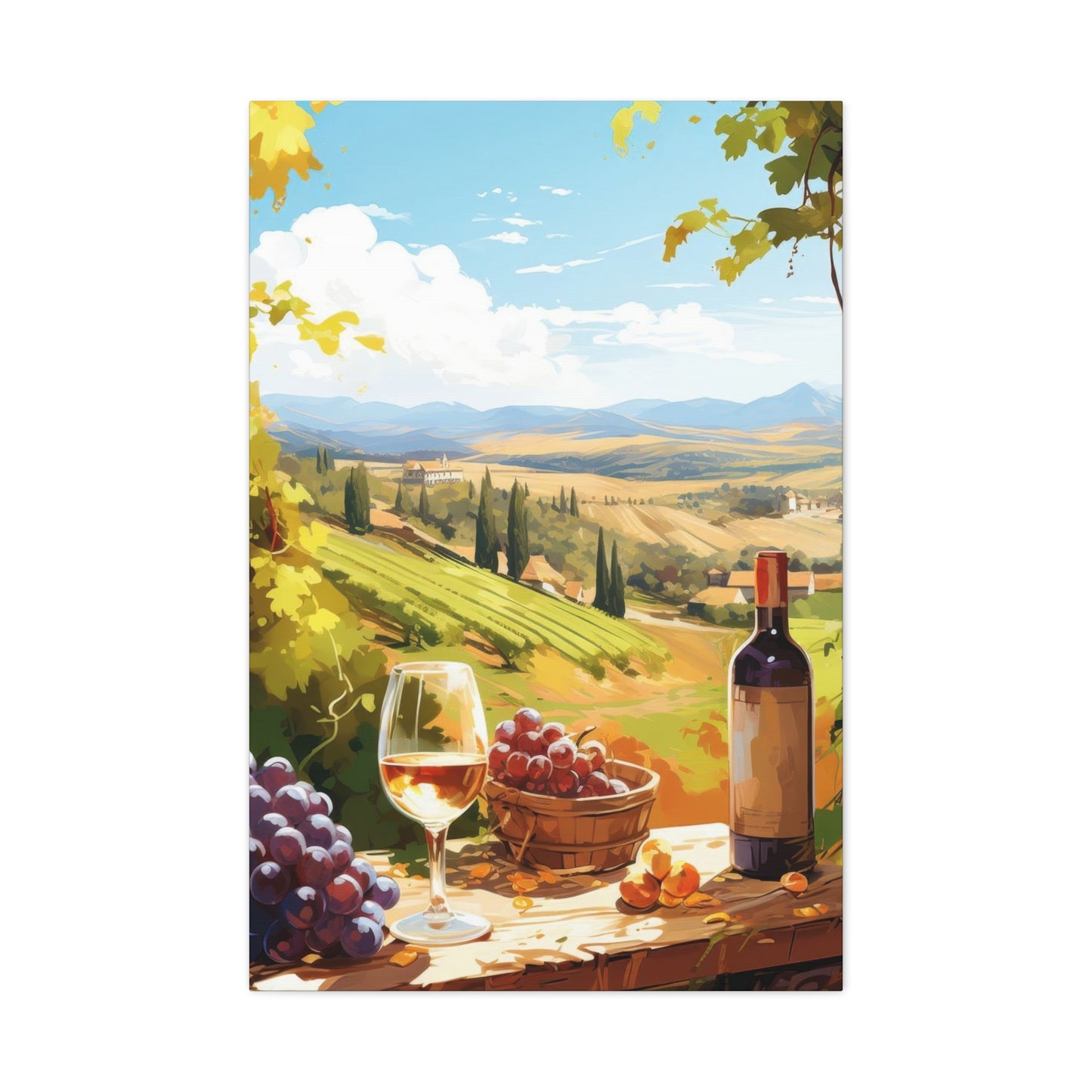 Wine Fruits Farm Wall Art & Canvas Prints