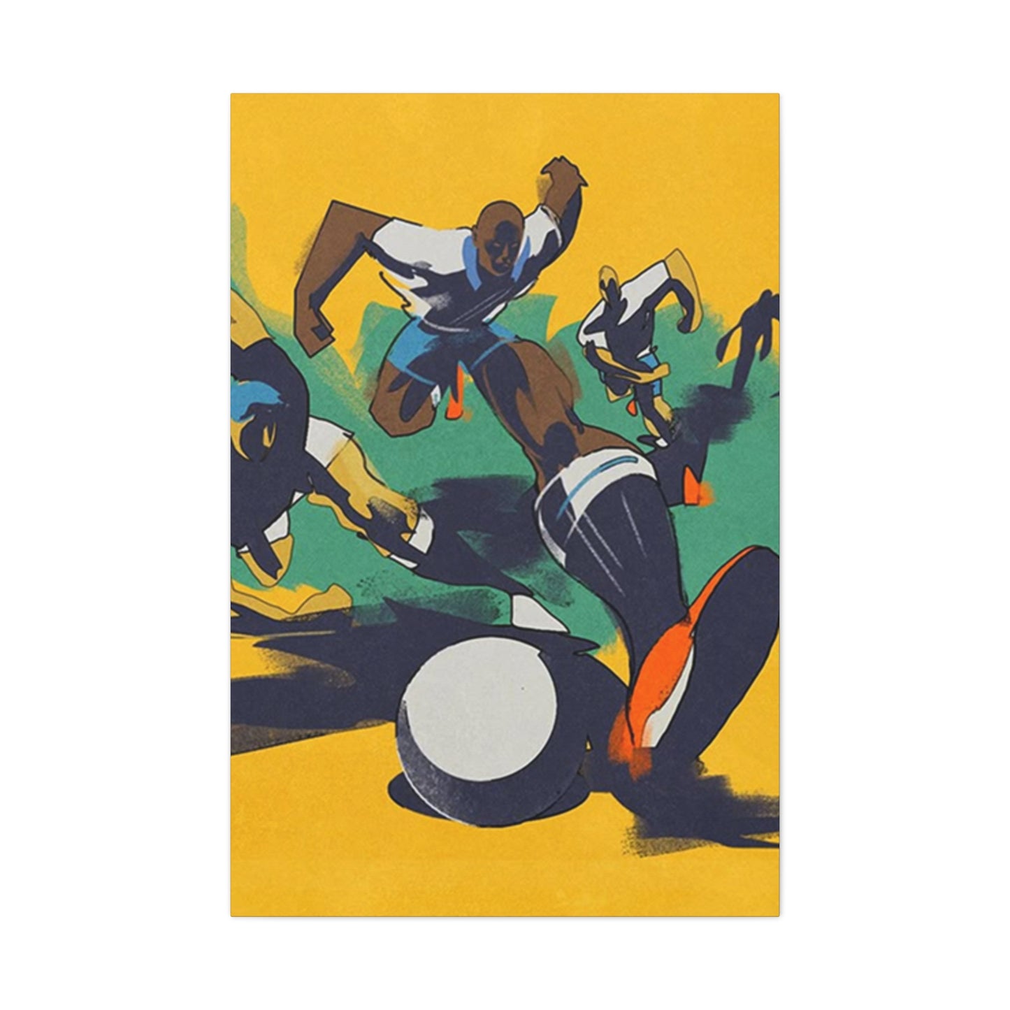 Soccer Animation Wall Art & Canvas Prints