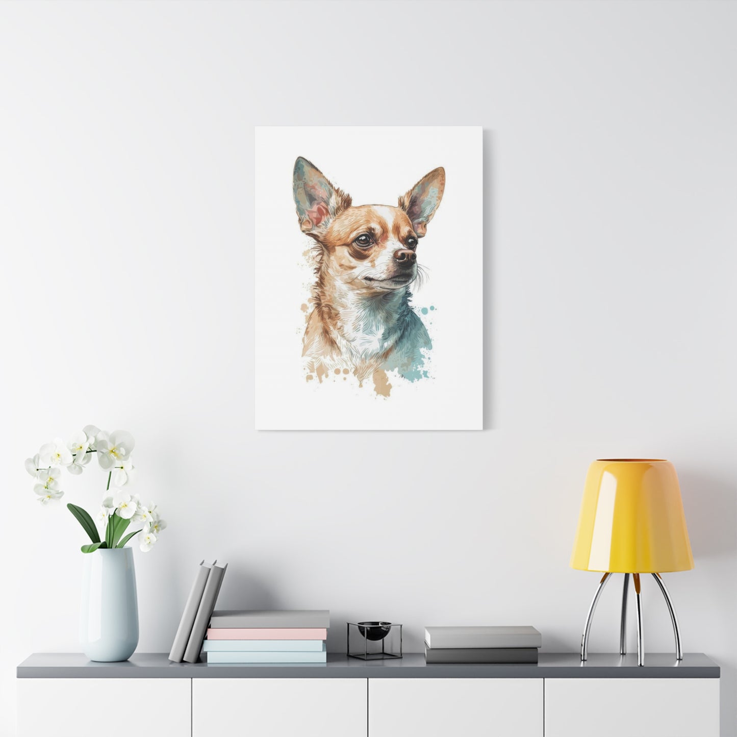 Chihuahua Portrait Dog Wall Art & Canvas Prints