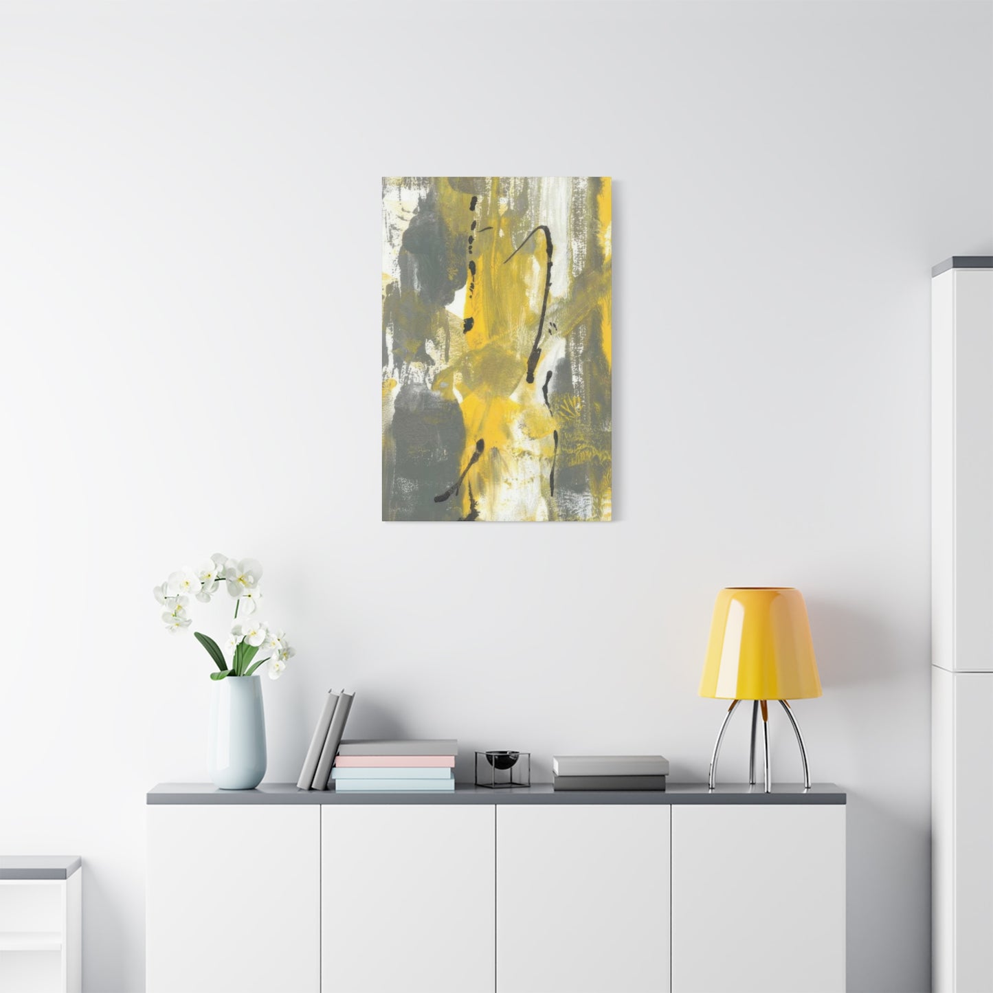 Joyce Combs Grey Movement 2 Wall Art & Canvas Prints