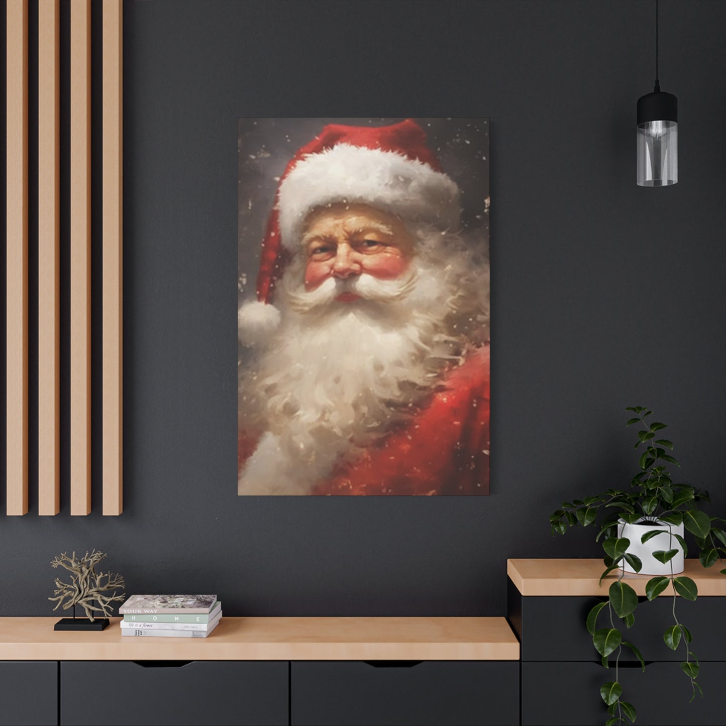Santa Claus Portrait Wall Art & Canvas Prints