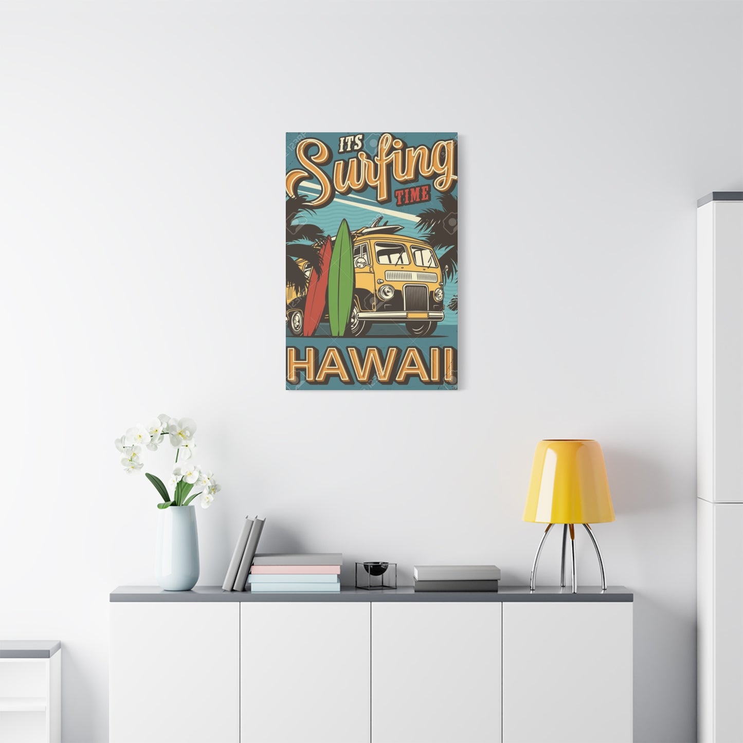 Hawaii Surfing Wall Art & Canvas Prints