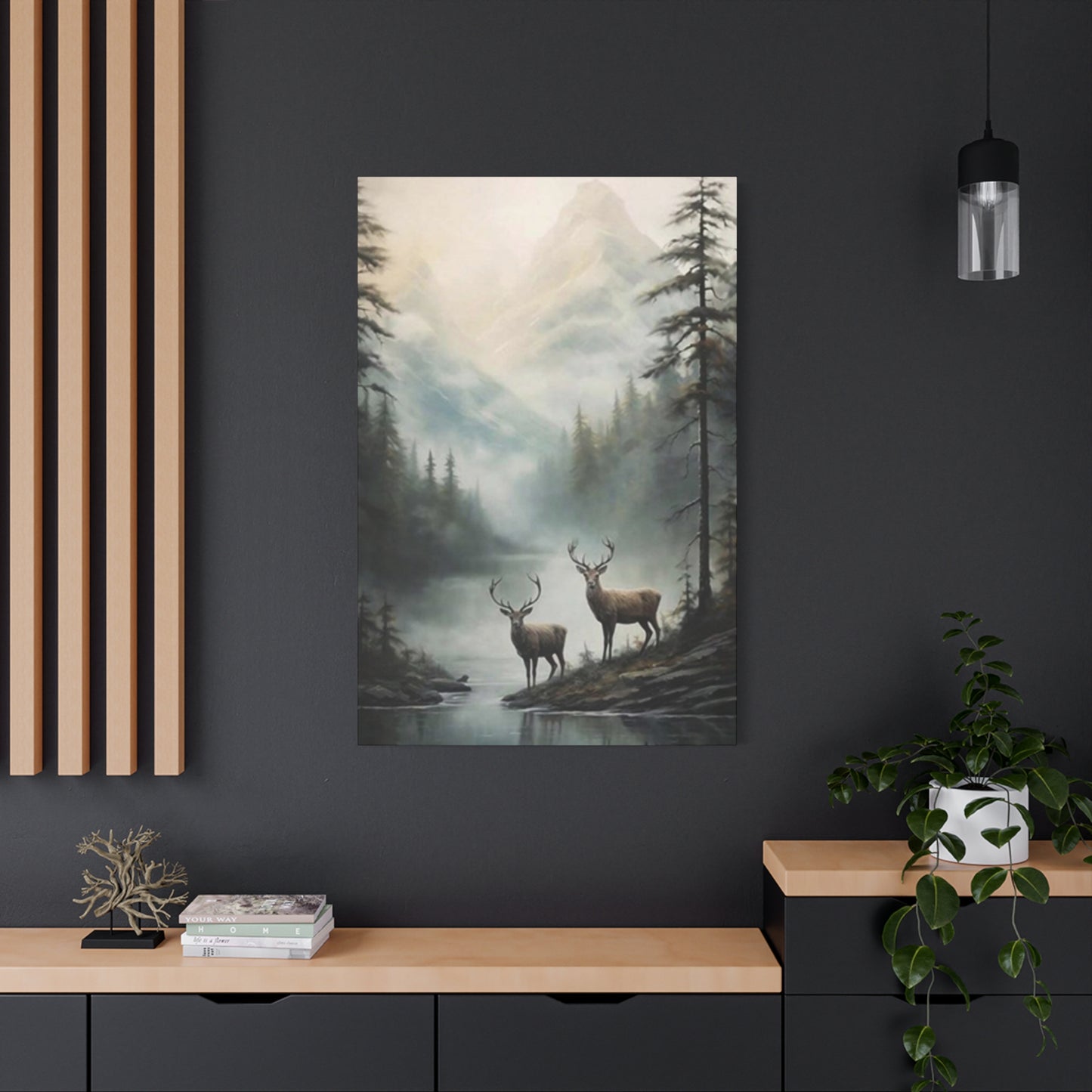 Reindeer Family Wall Art & Canvas Prints