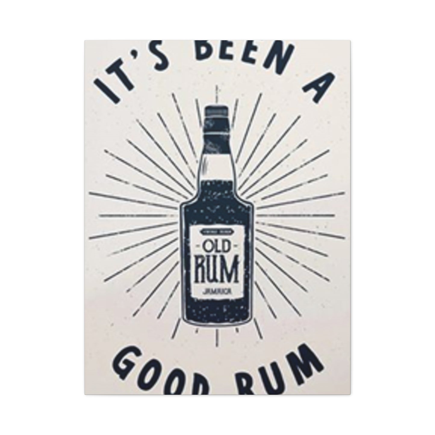 Old Rum Poster Wall Art & Canvas Prints
