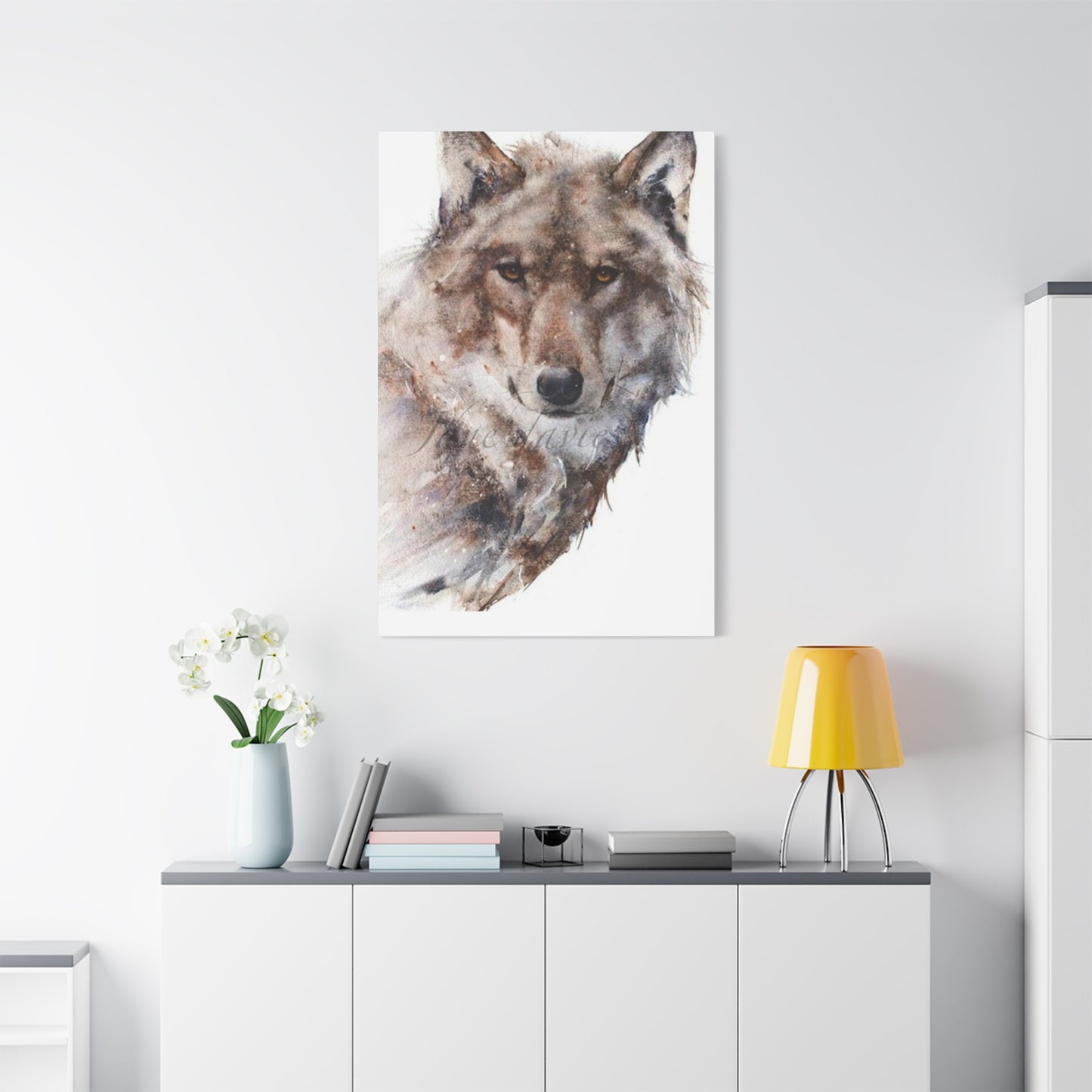 Wolf Painting Wall Art & Canvas Prints