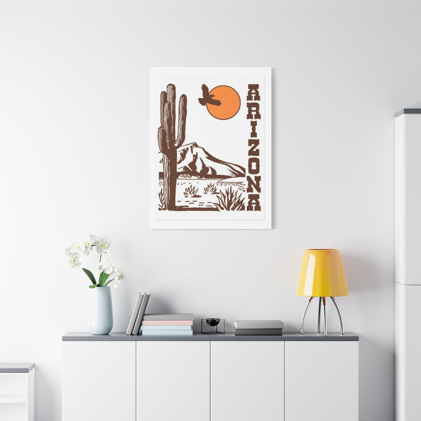 Abstract Arizona Cactus Desert Wall Art & Canvas Prints