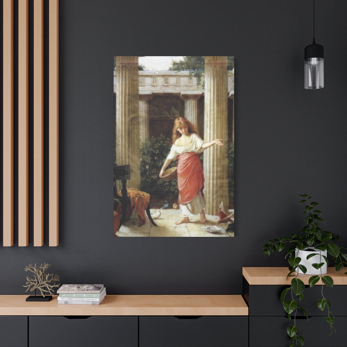 John William In The Peristyle Wall Art & Canvas Prints