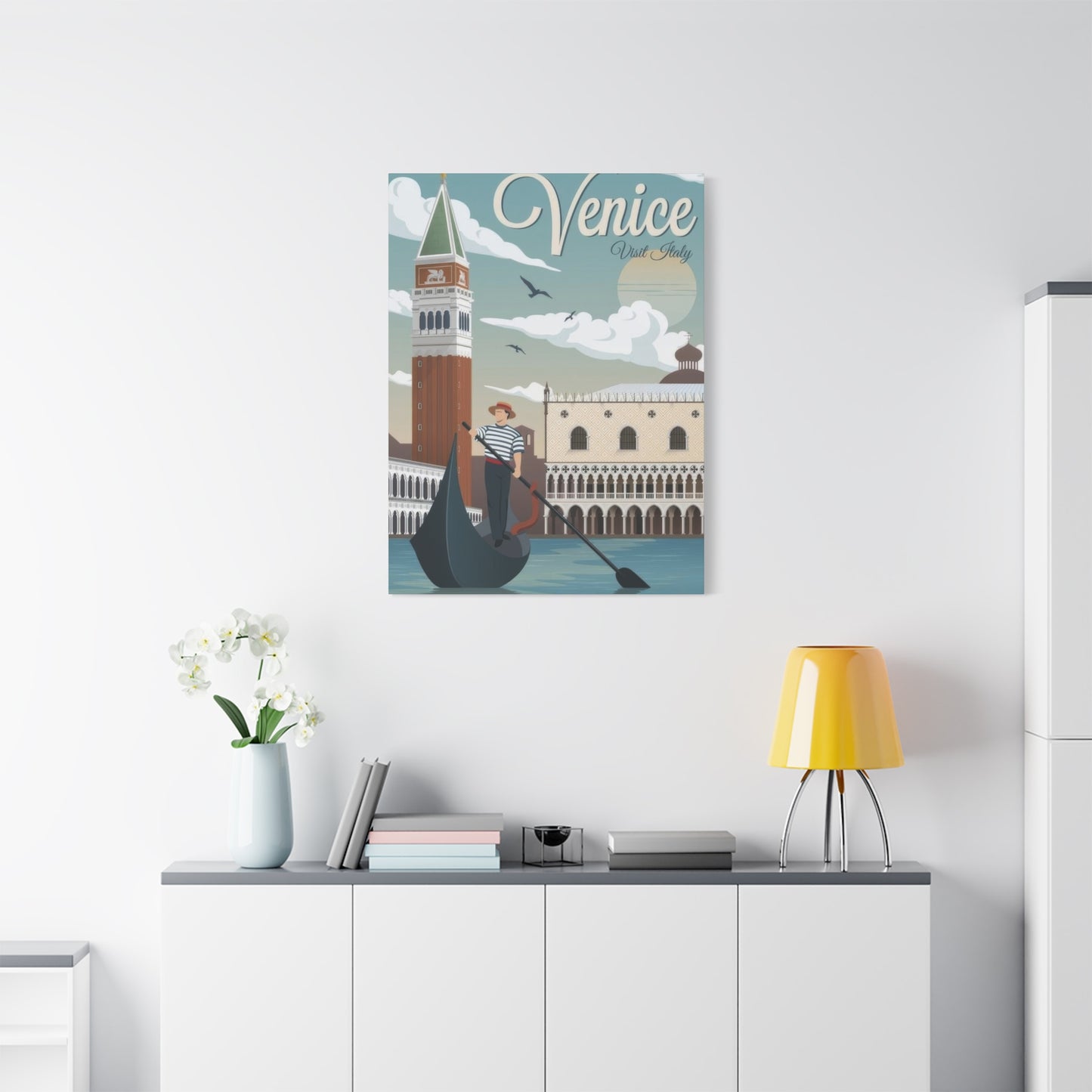 Visit Venice Travel Italy Wall Art & Canvas Prints