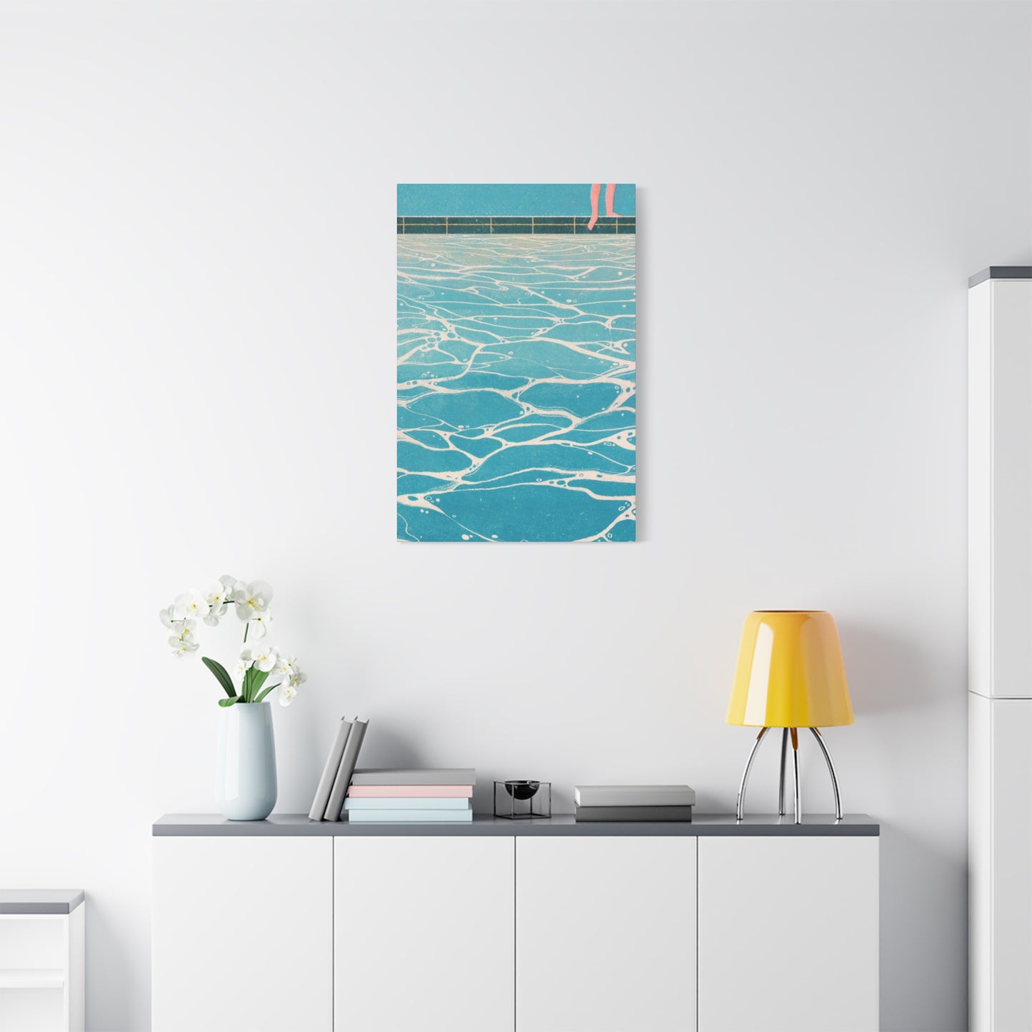 Water Cool Pattern Surface Wall Art & Canvas Prints