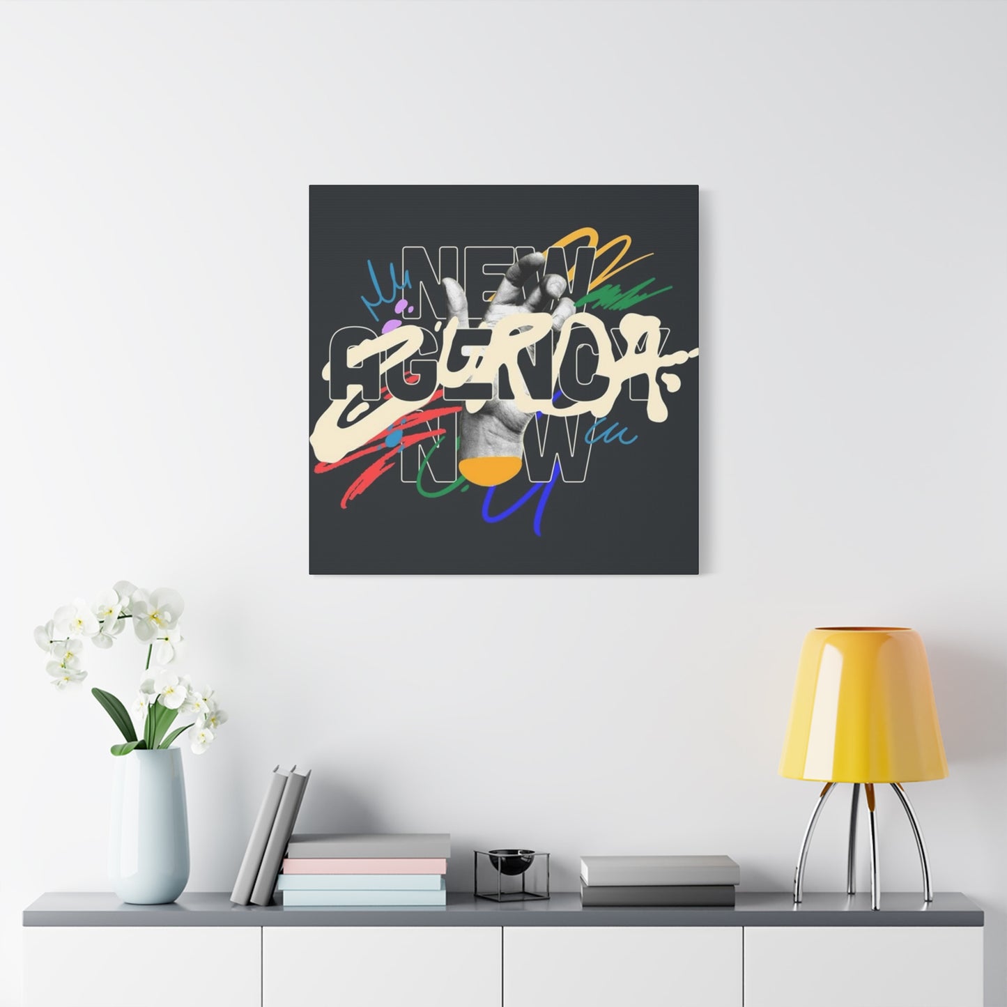 New Agency Now Poster Wall Art & Canvas Prints