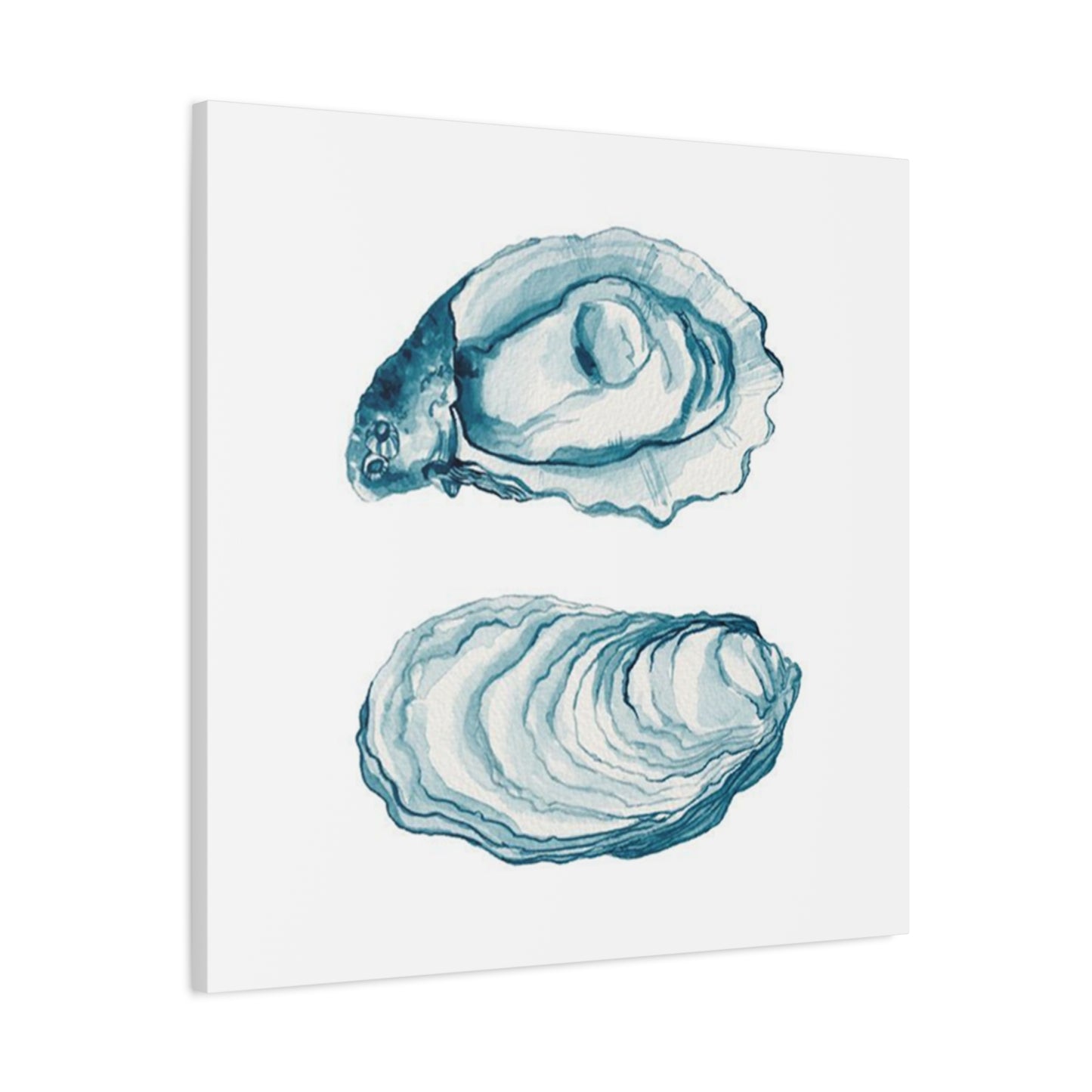 Blue Sea Shell Wall Art & Canvas Prints