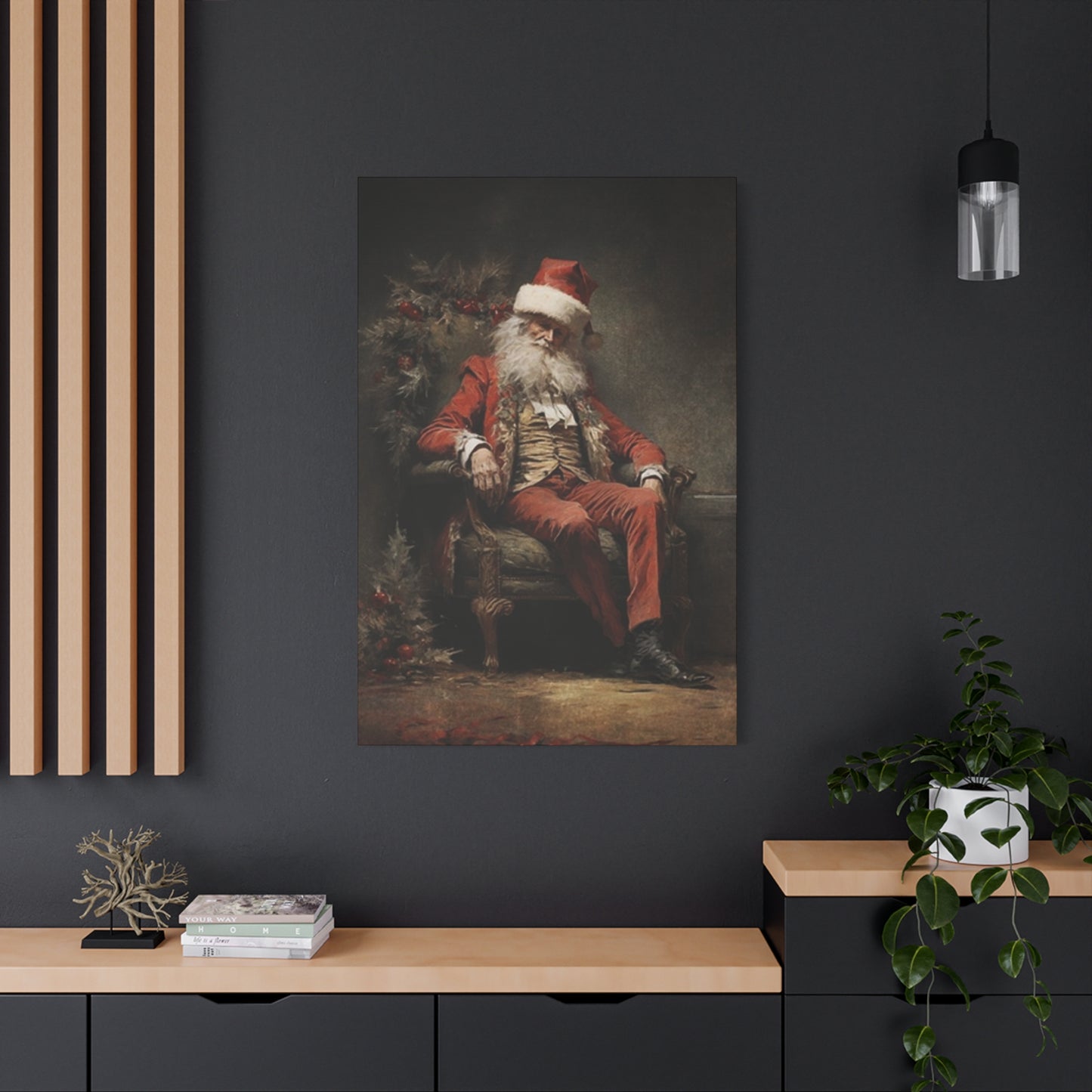 Santa Claus Portrait Wall Art & Canvas Prints