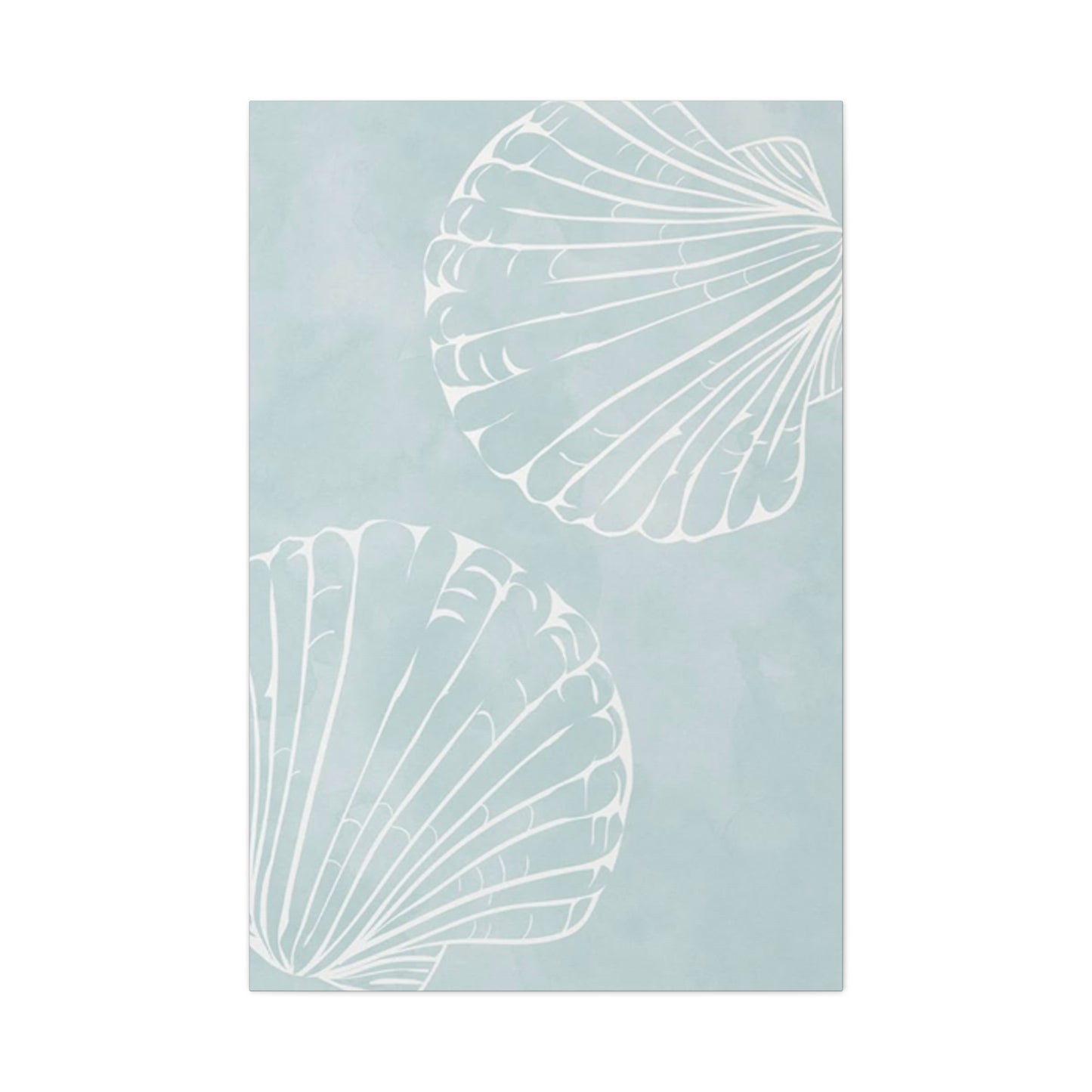 Blue Shell Painting Wall Art & Canvas Prints
