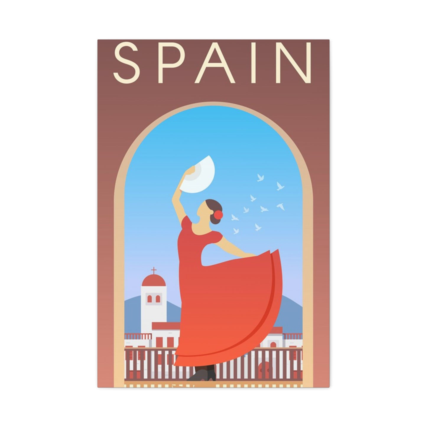 Abstract Spain Traditional Wall Art & Canvas Prints