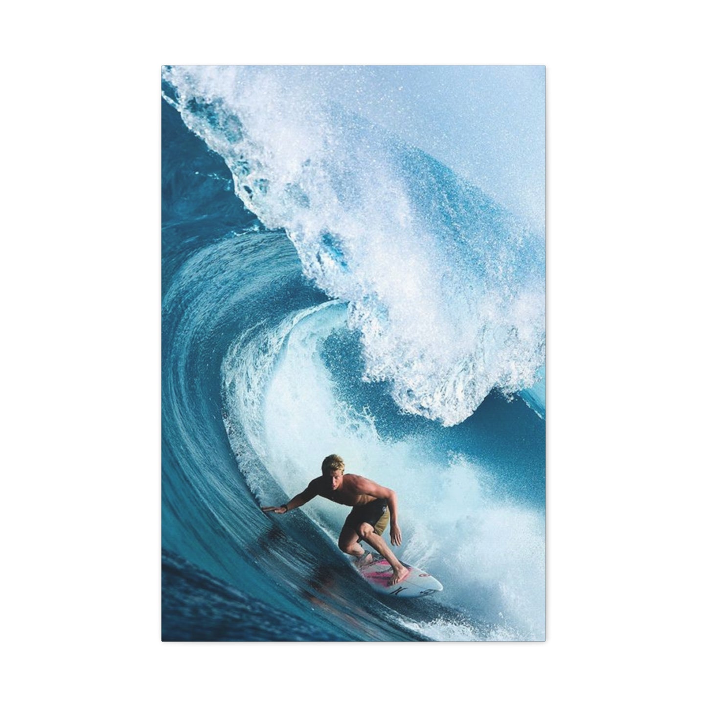 Large Surfing Wave Wall Art & Canvas Prints
