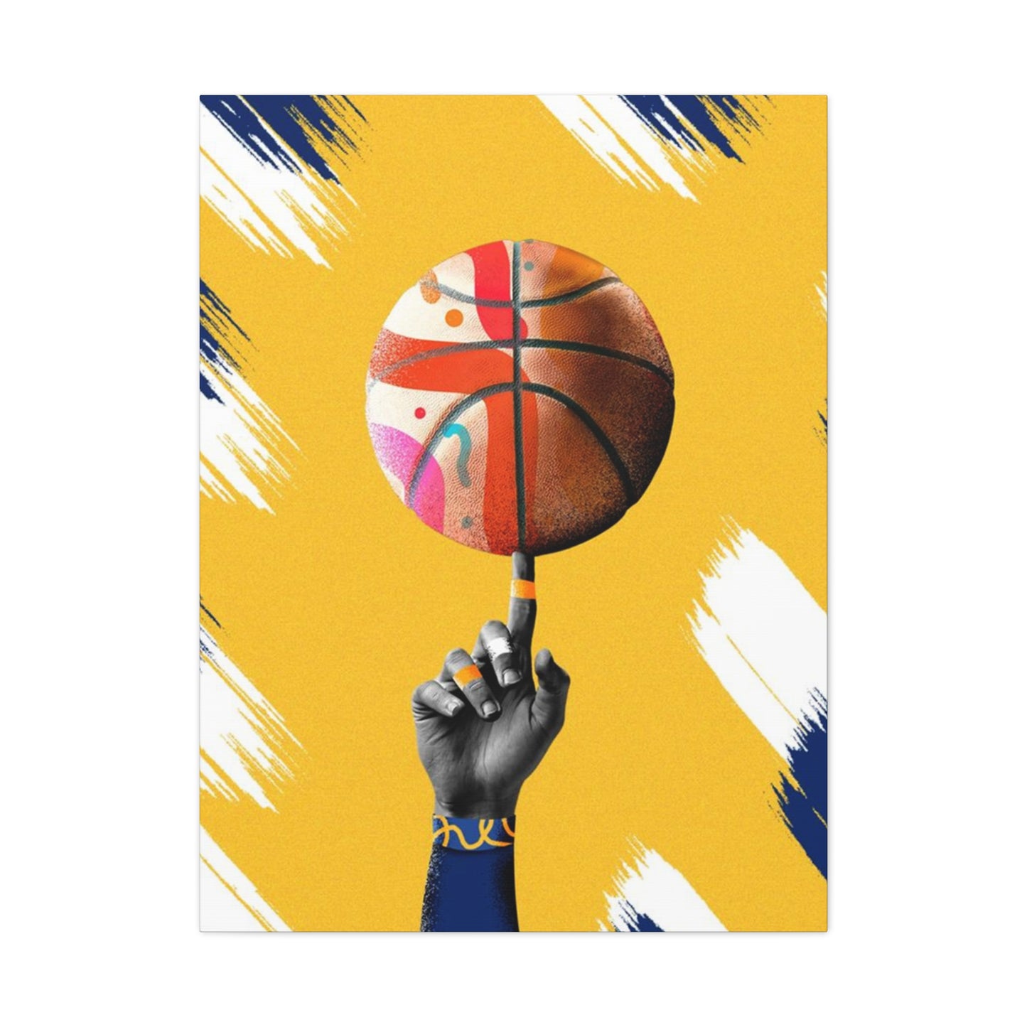 Basketball Graffiti Poster Wall Art & Canvas Prints