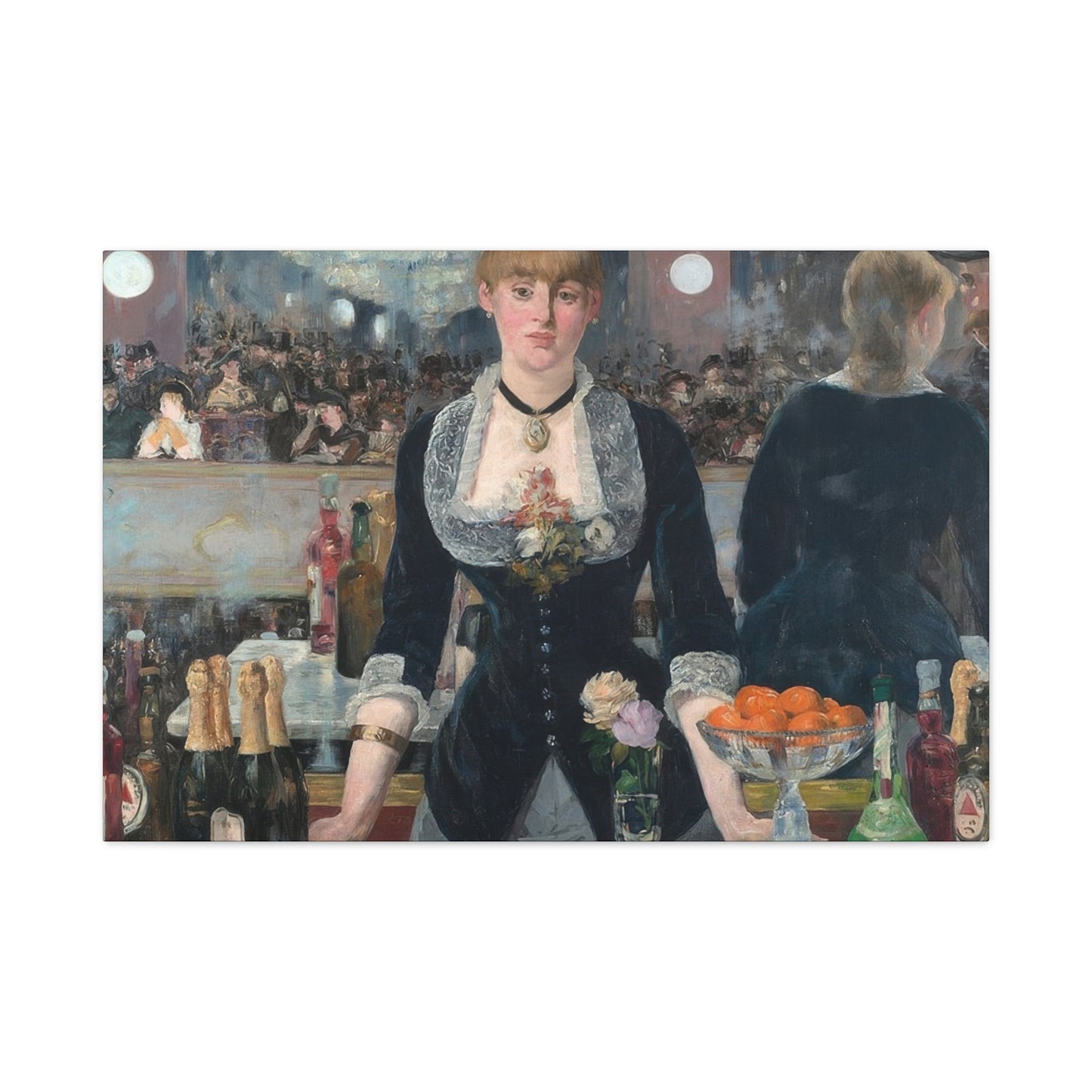 A Bar At The Folies Bergere Edouard Manet Impression Wall Art & Canvas Prints