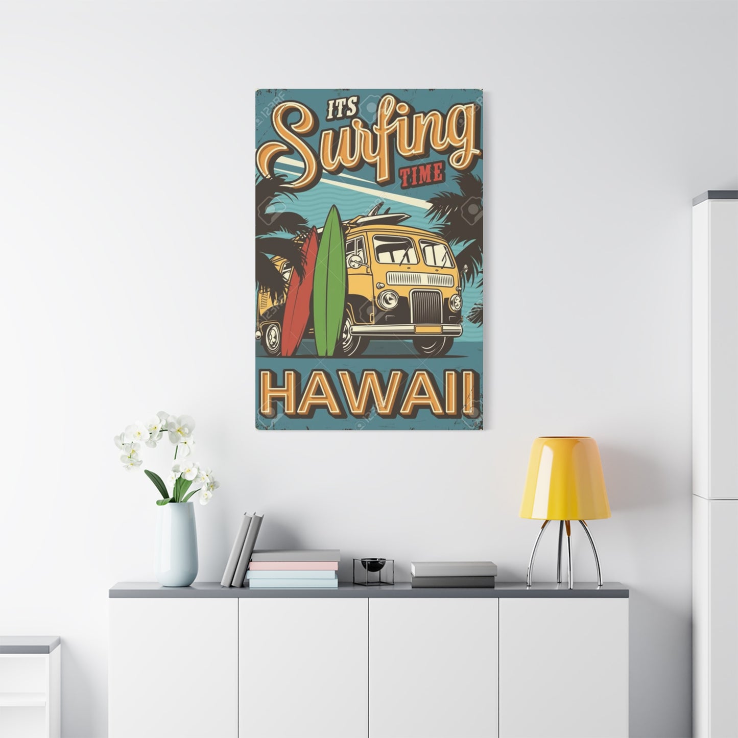 Hawaii Surfing Wall Art & Canvas Prints
