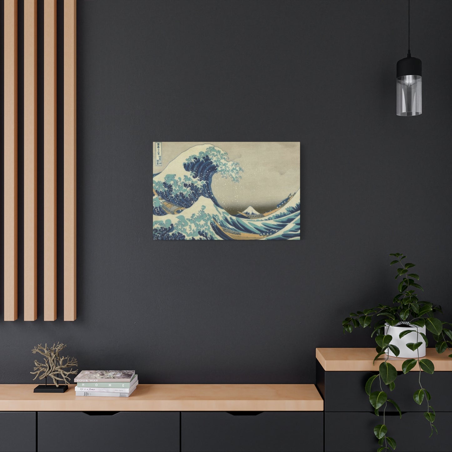 Katsushika Hokusai Mount Fuji Seen Below A Wave At Kanagawa Wall Art & Canvas Prints