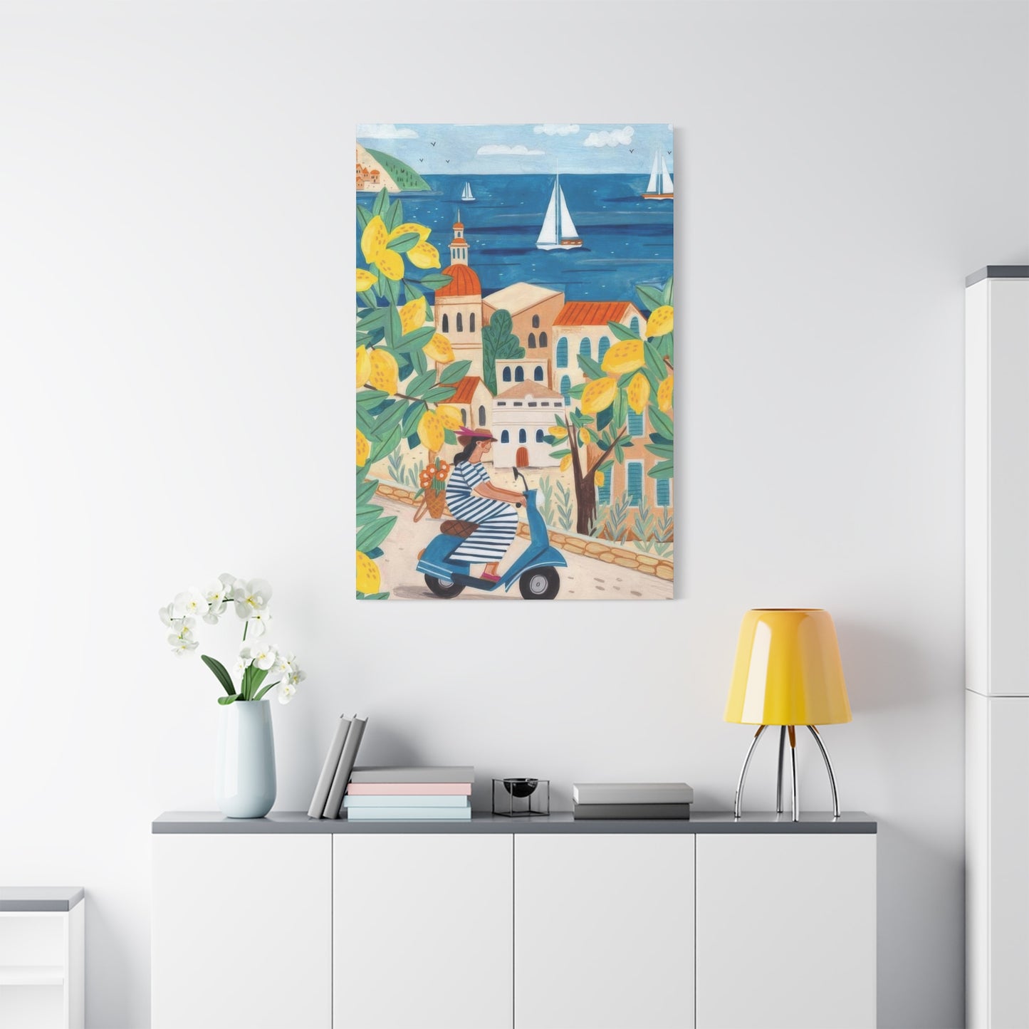 Amalfi Coast Travel Caroline Italy Wall Art & Canvas Prints