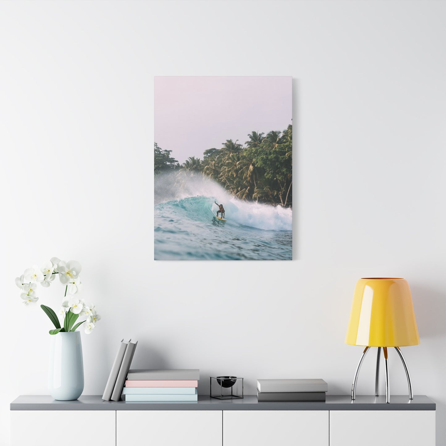 Wave Surfing Wall Art & Canvas Prints