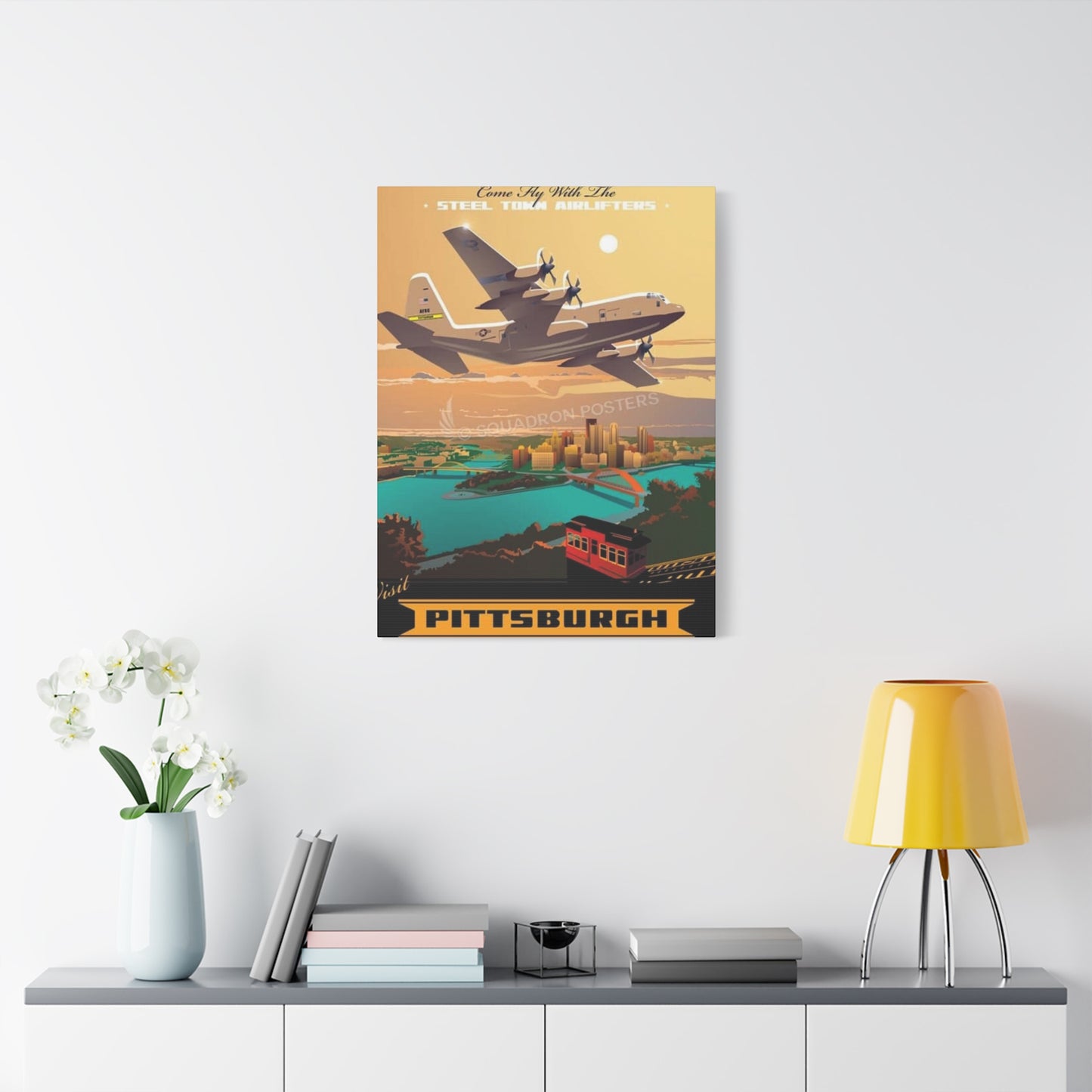 Pittsburgh Airlifter Poster Wall Art & Canvas Prints