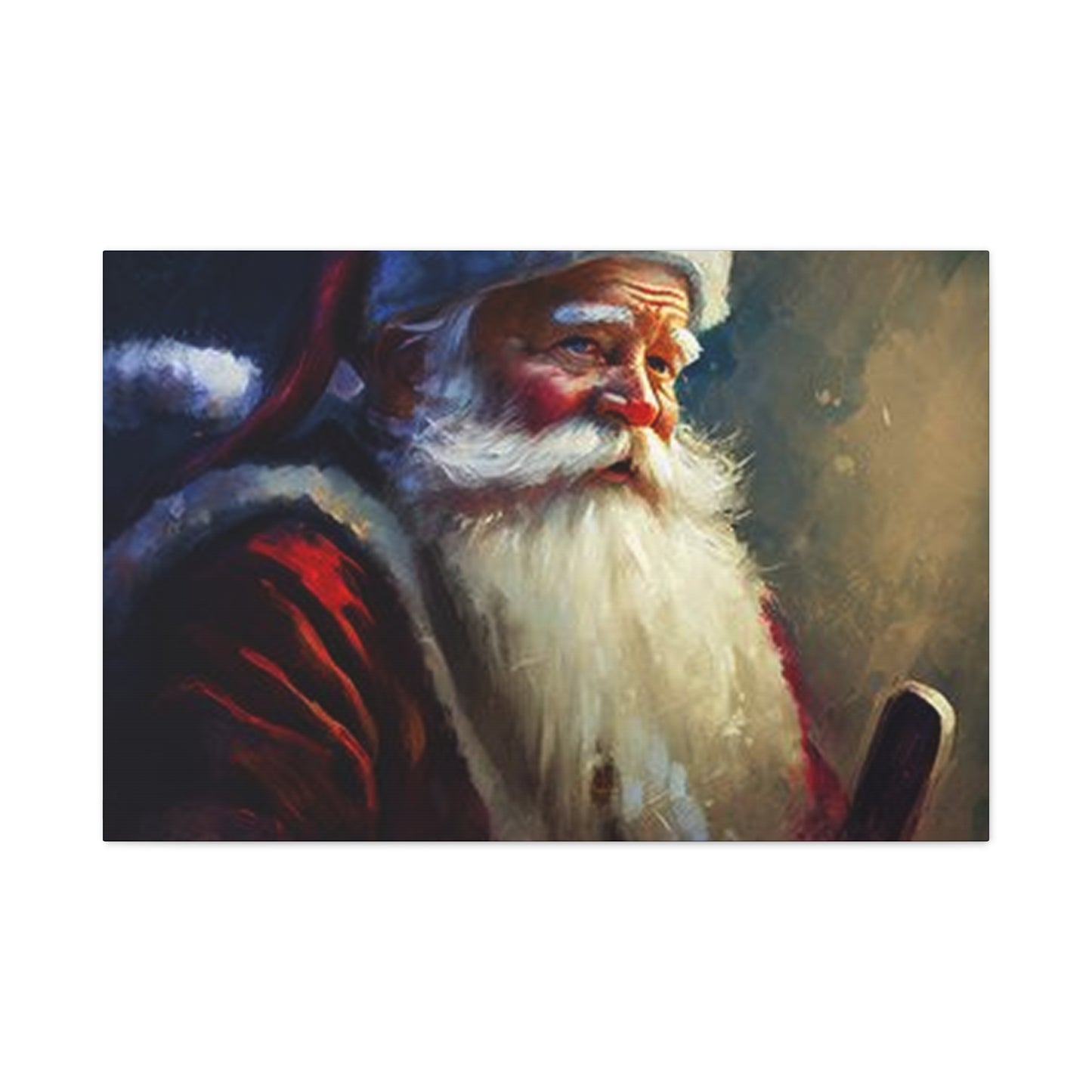 Santa Claus Candid Wall Art & Canvas Prints