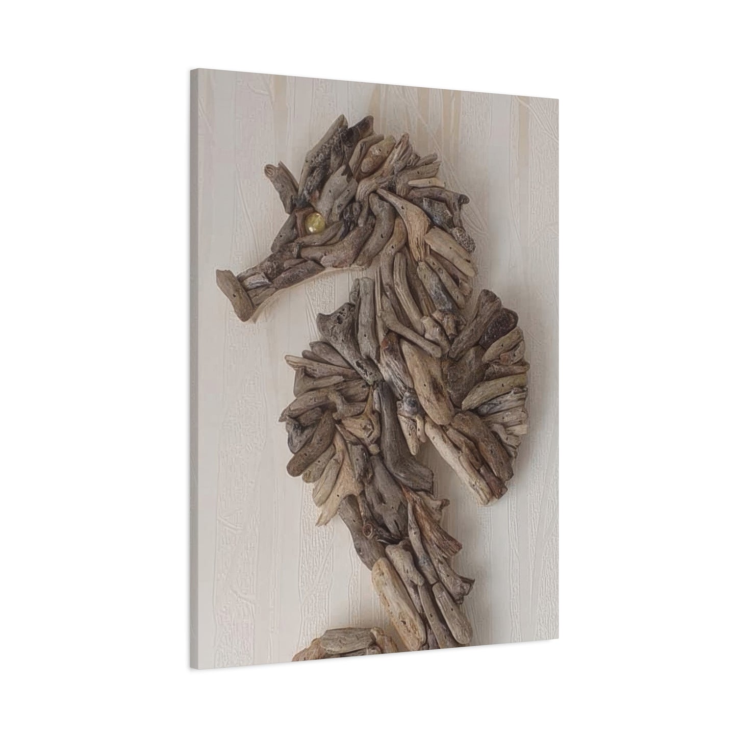 Driftwood Seahorse Wall Art & Canvas Prints