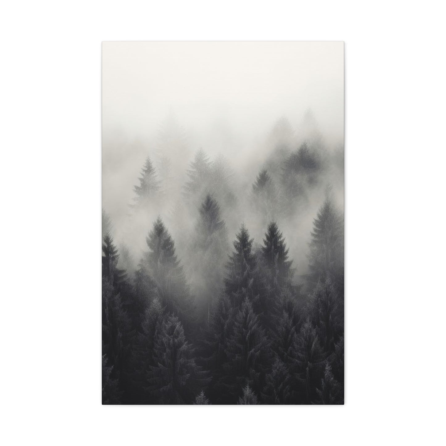 Forest Fog Grey Wall Art & Canvas Prints