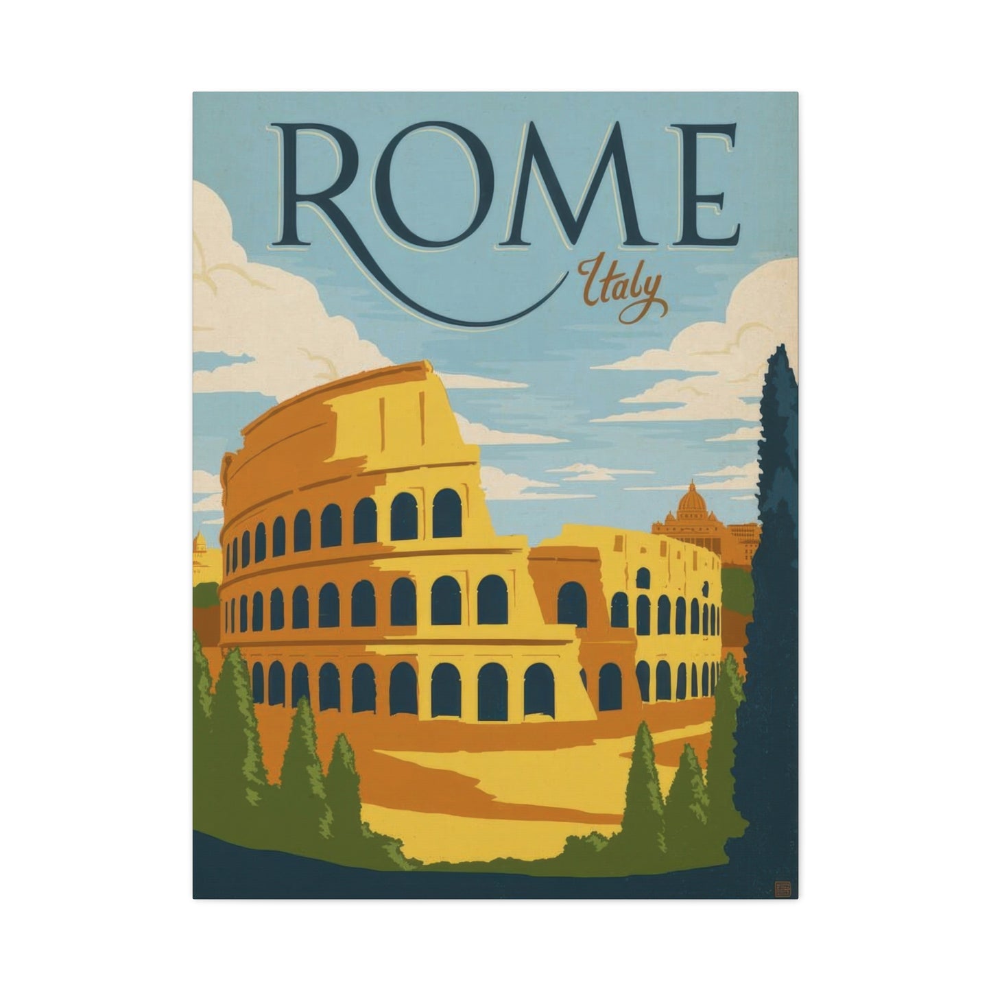 Rome Italy Wall Art & Canvas Prints