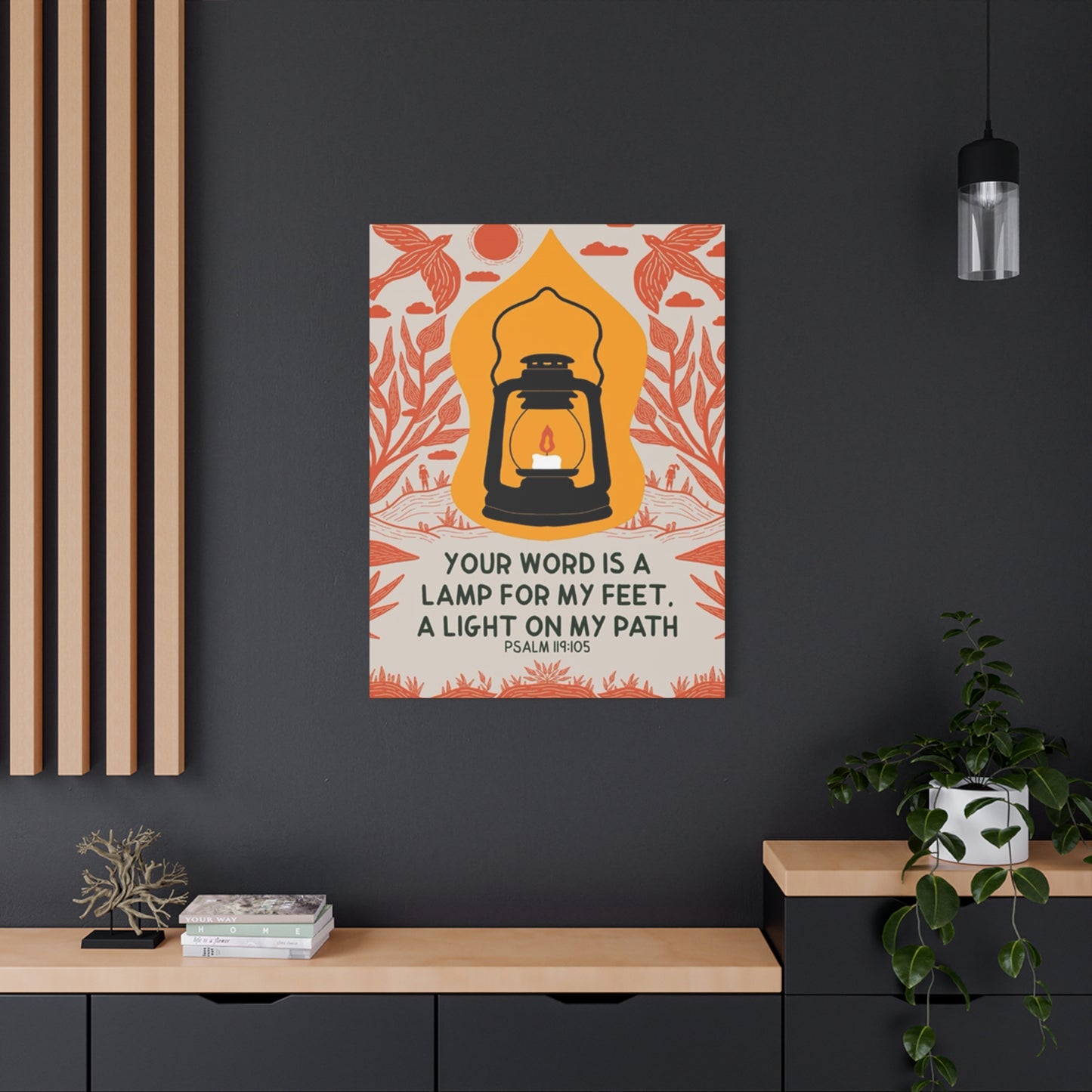 Candle Light Quote Poster Wall Art & Canvas Prints