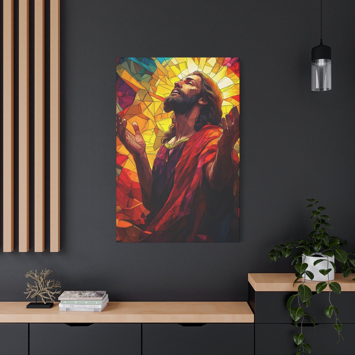 Abstract Jesus Spiritual Christianity Wall Art & Canvas Prints