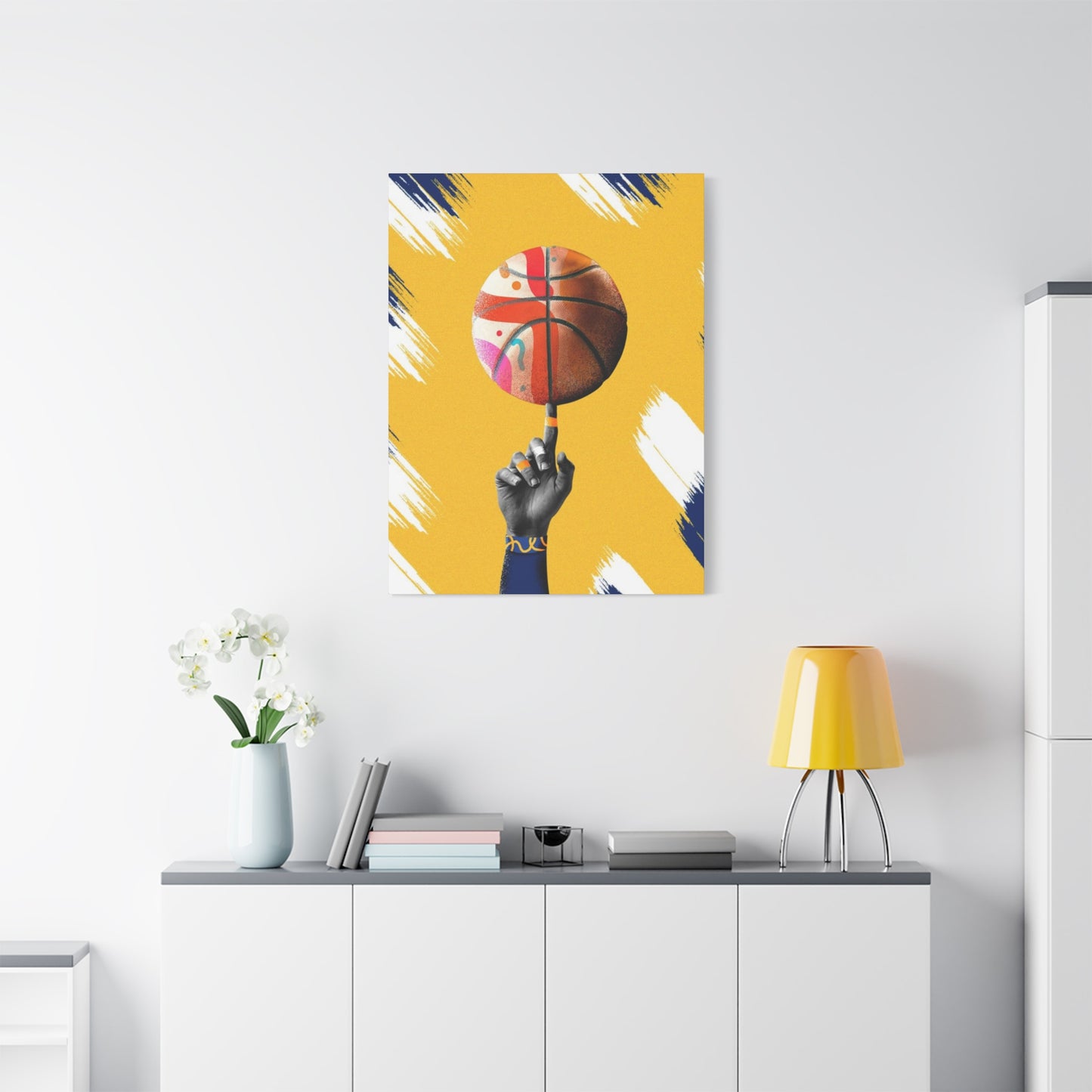 Basketball Graffiti Poster Wall Art & Canvas Prints