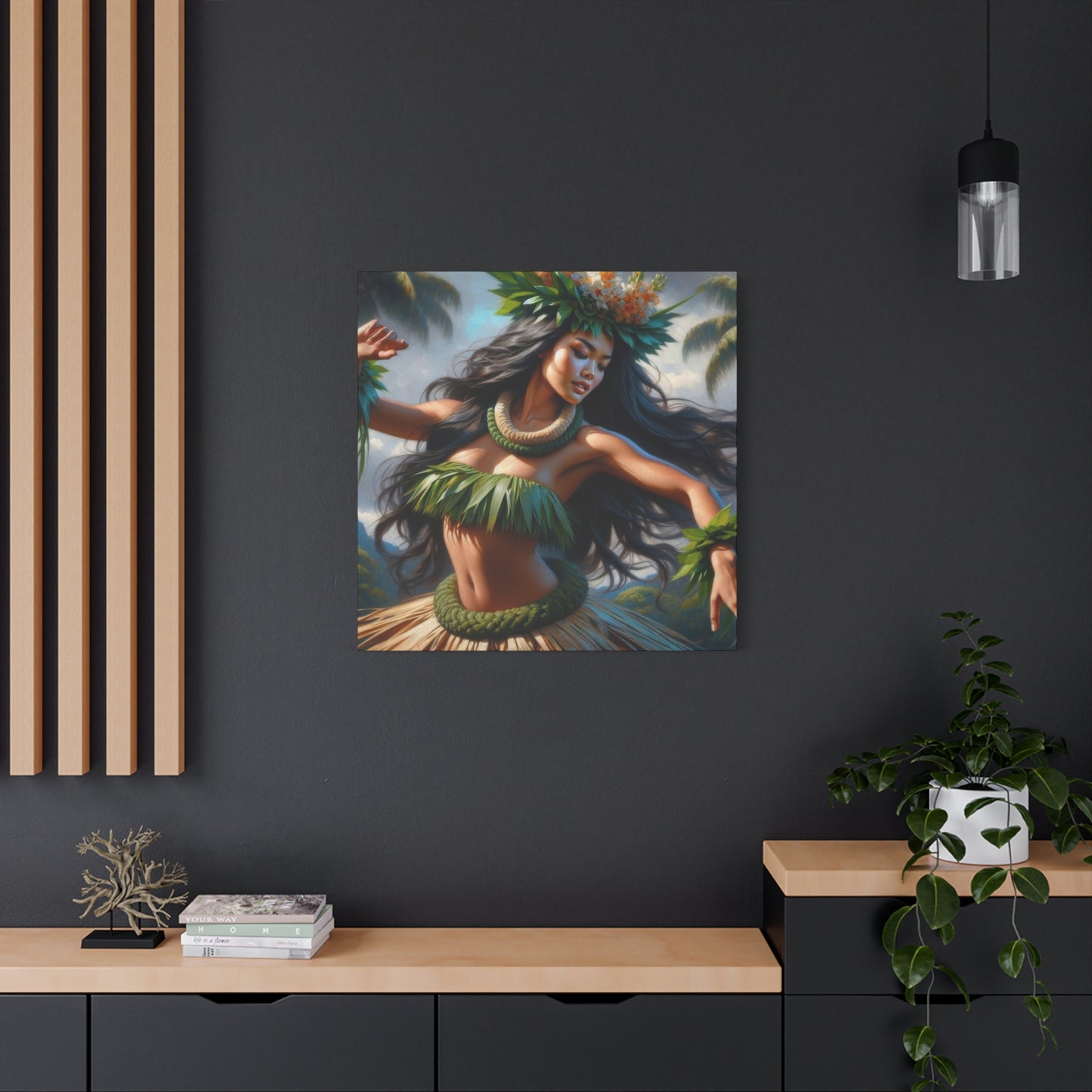 Laka Hawaiian Goddess Wall Art & Canvas Prints