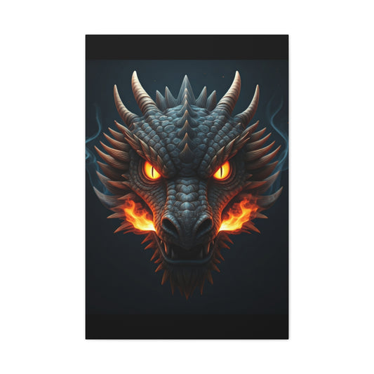 Emberborn Dragon Wrath Wall Art & Canvas Print