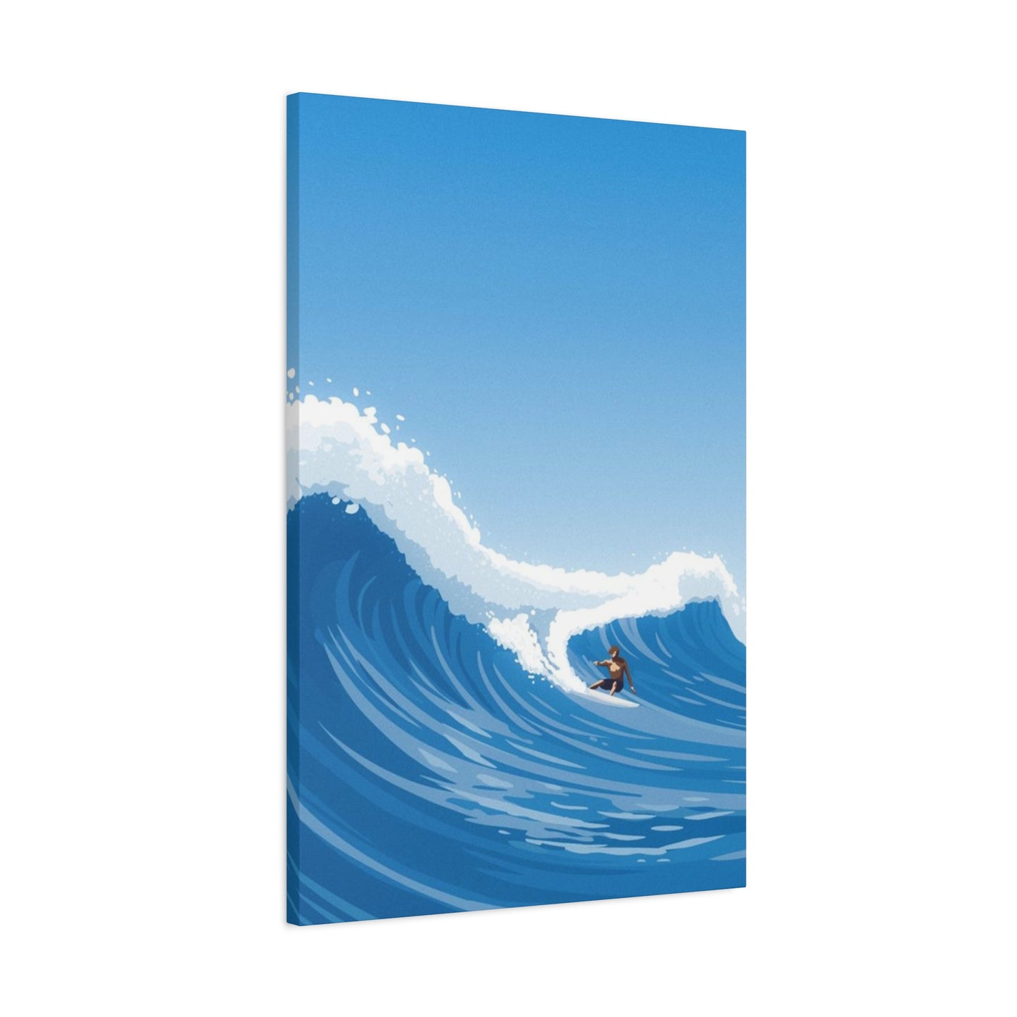 Large Abstract Surfing Wave Wall Art & Canvas Prints