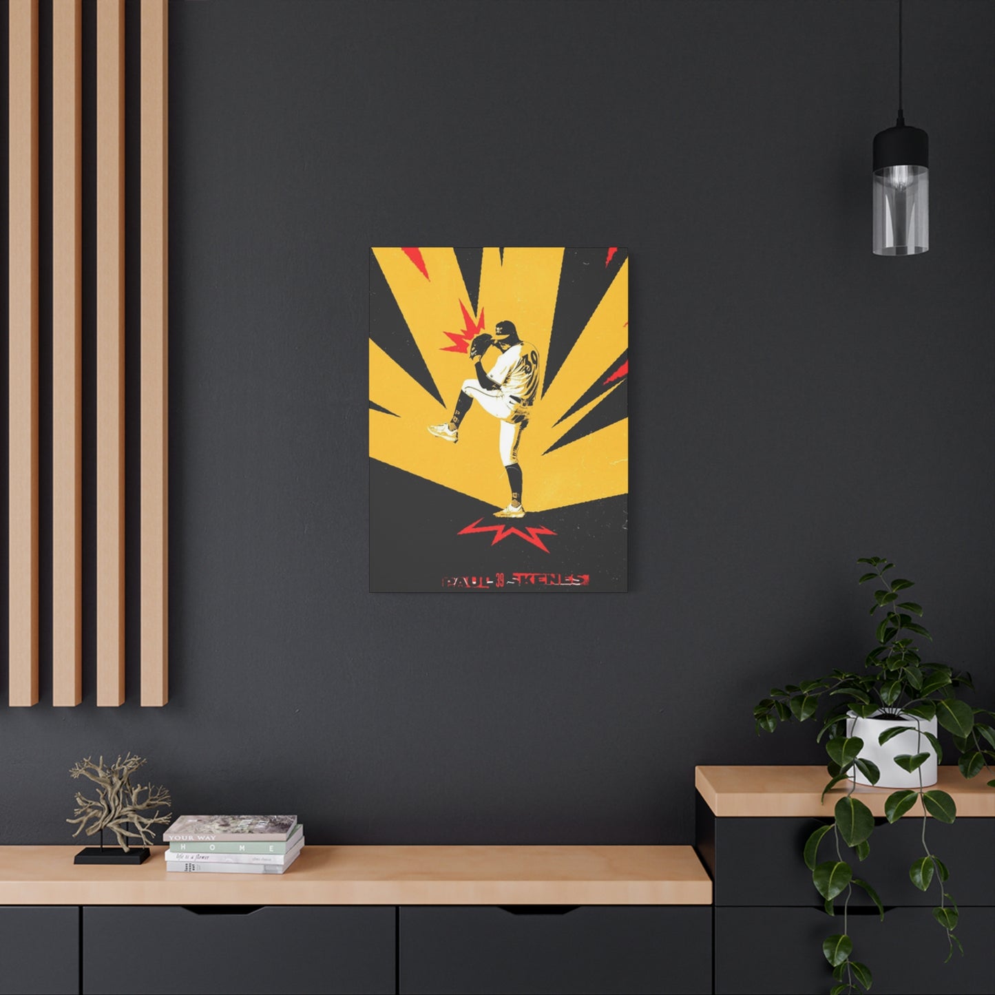 Baseball Game Play Poster Wall Art & Canvas Prints