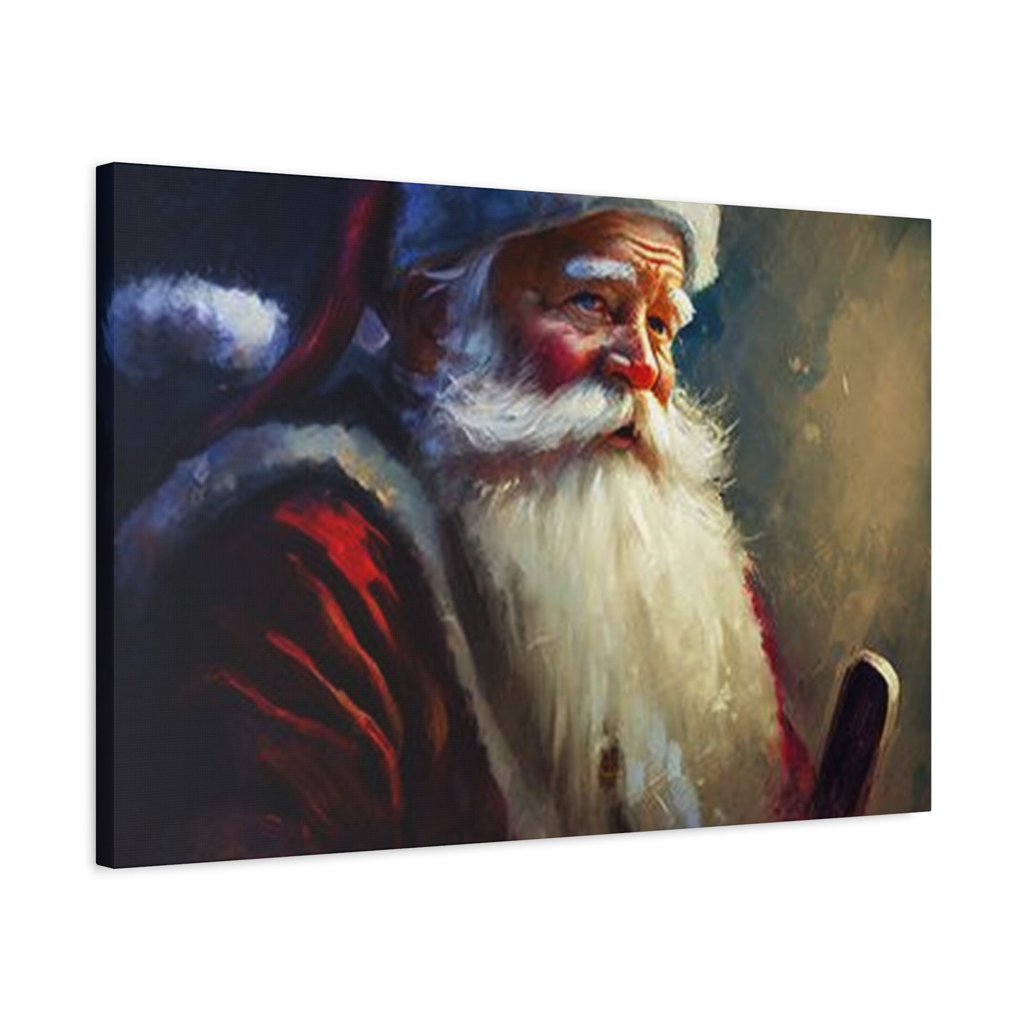 Santa Claus Candid Wall Art & Canvas Prints