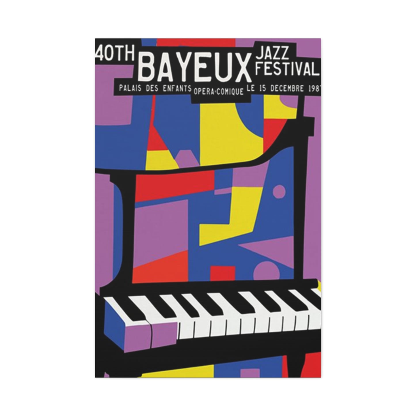 40th Bayeux Jazz Festival Wall Art & Canvas Prints