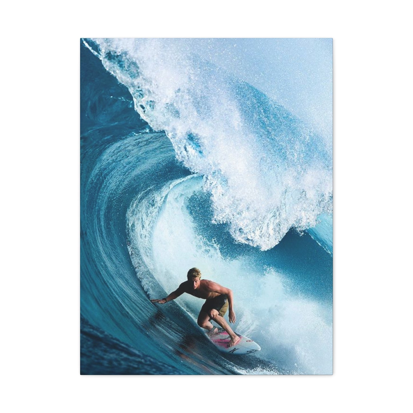 Large Surfing Wave Wall Art & Canvas Prints