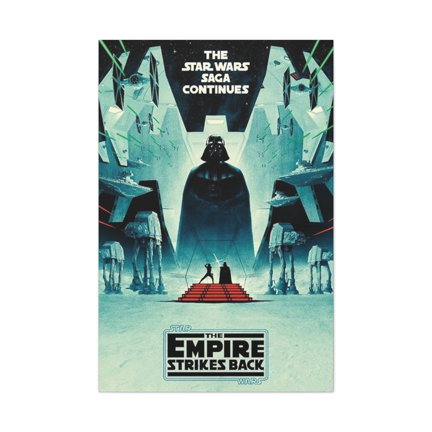 Star Wars Saga Continues Wall Art & Canvas Prints