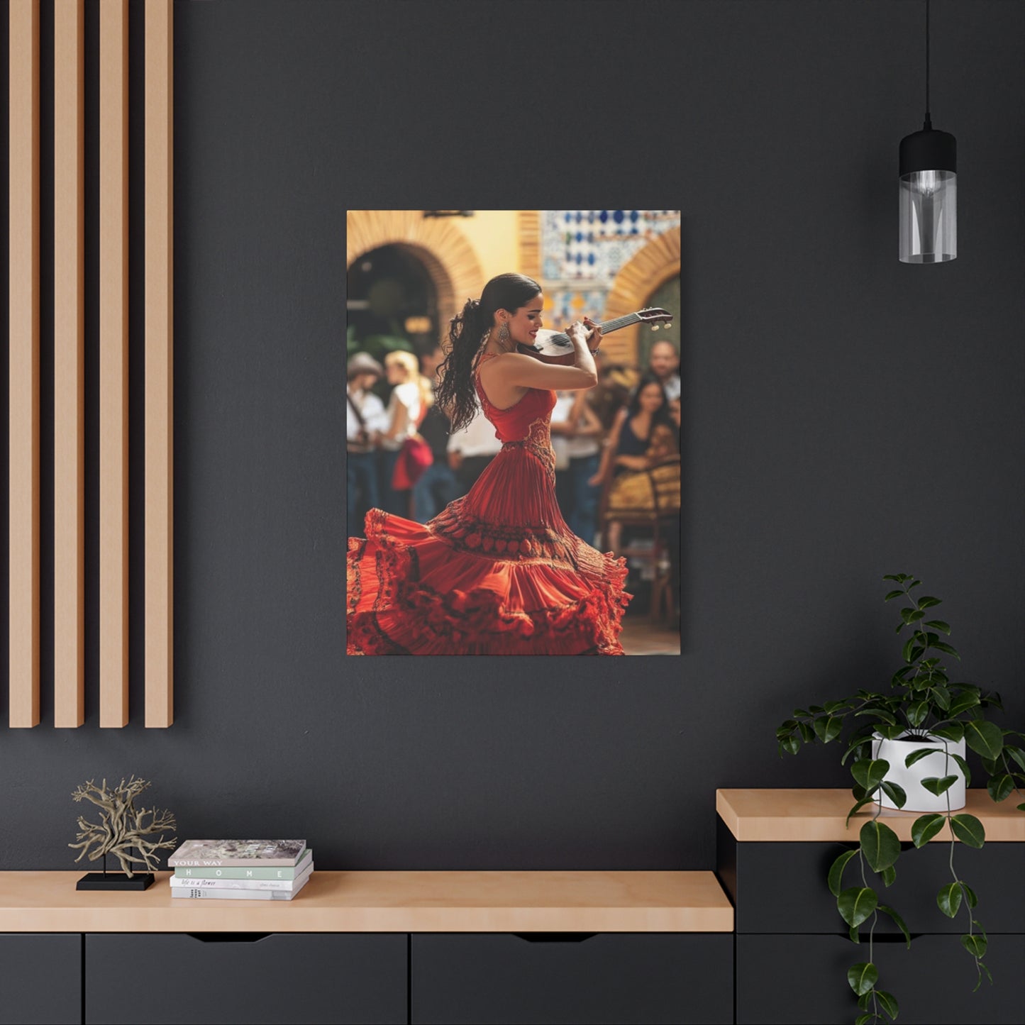 Spain Traditional Dance Wear Wall Art & Canvas Prints