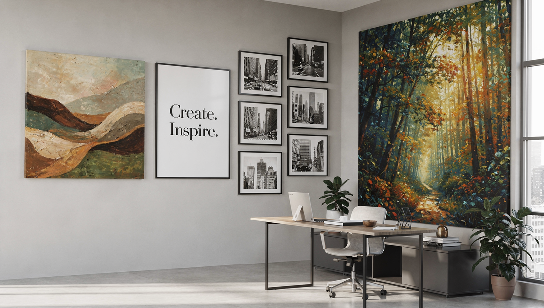 Inspiring Wall Art Ideas for Your Office