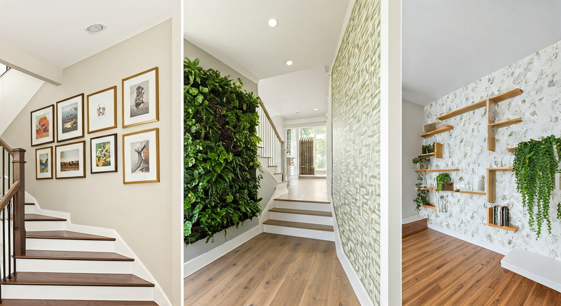 Inspiring Staircase Wall Makeover Ideas for Small and Large Homes