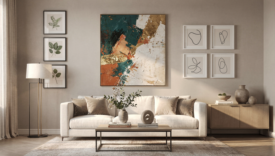 Elegant Wall Art Ideas for a Beautiful Living Room