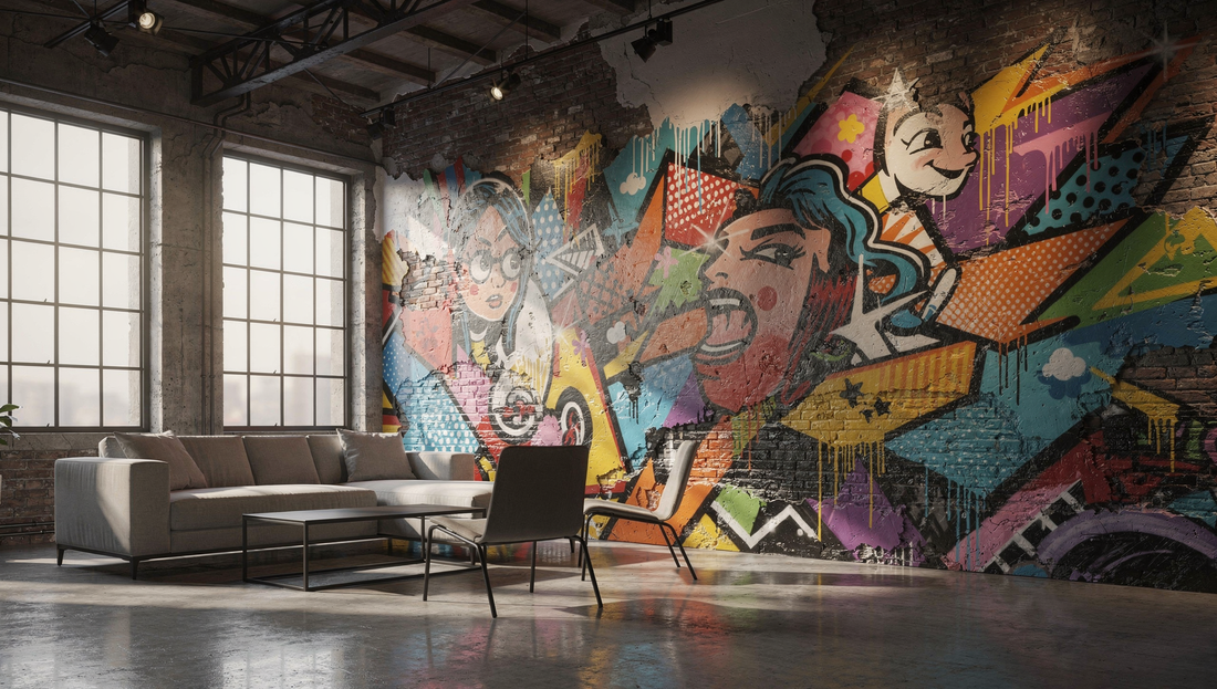 Creative Graffiti Wall Art Ideas to Transform Modern Interior Spaces