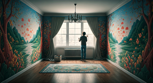 Turning Walls Into Dreamy Backdrops