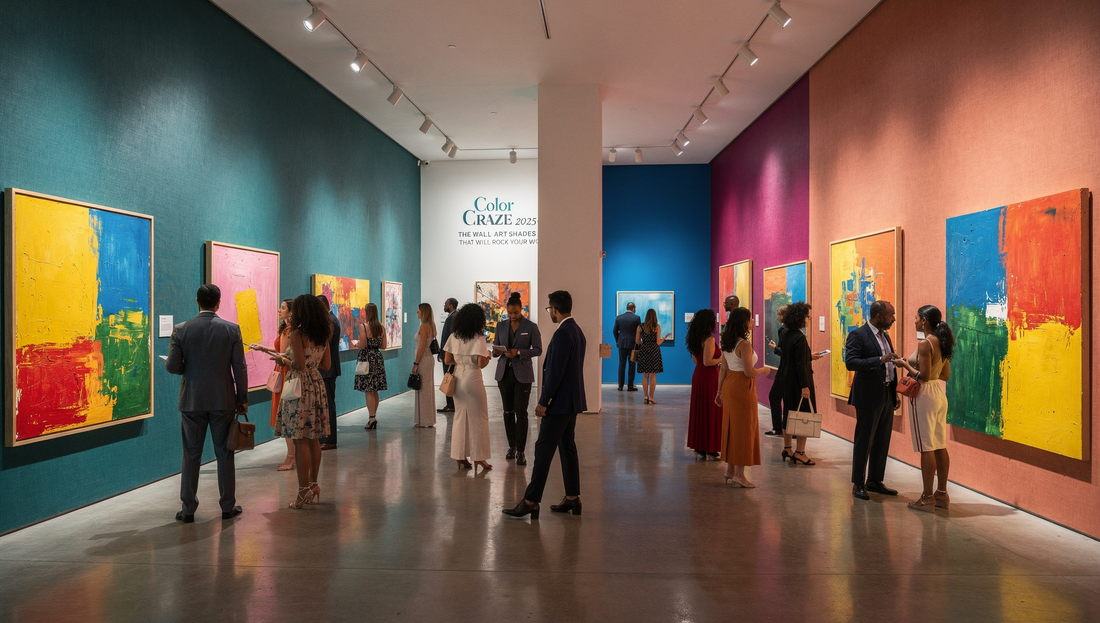 Color Craze 2025: The Wall Art Shades That Will Rock Your World