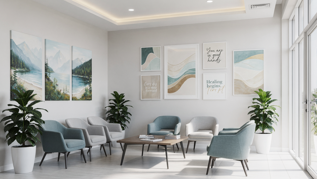 Inspiring Wall Decor Ideas for Clinics and Hospitals